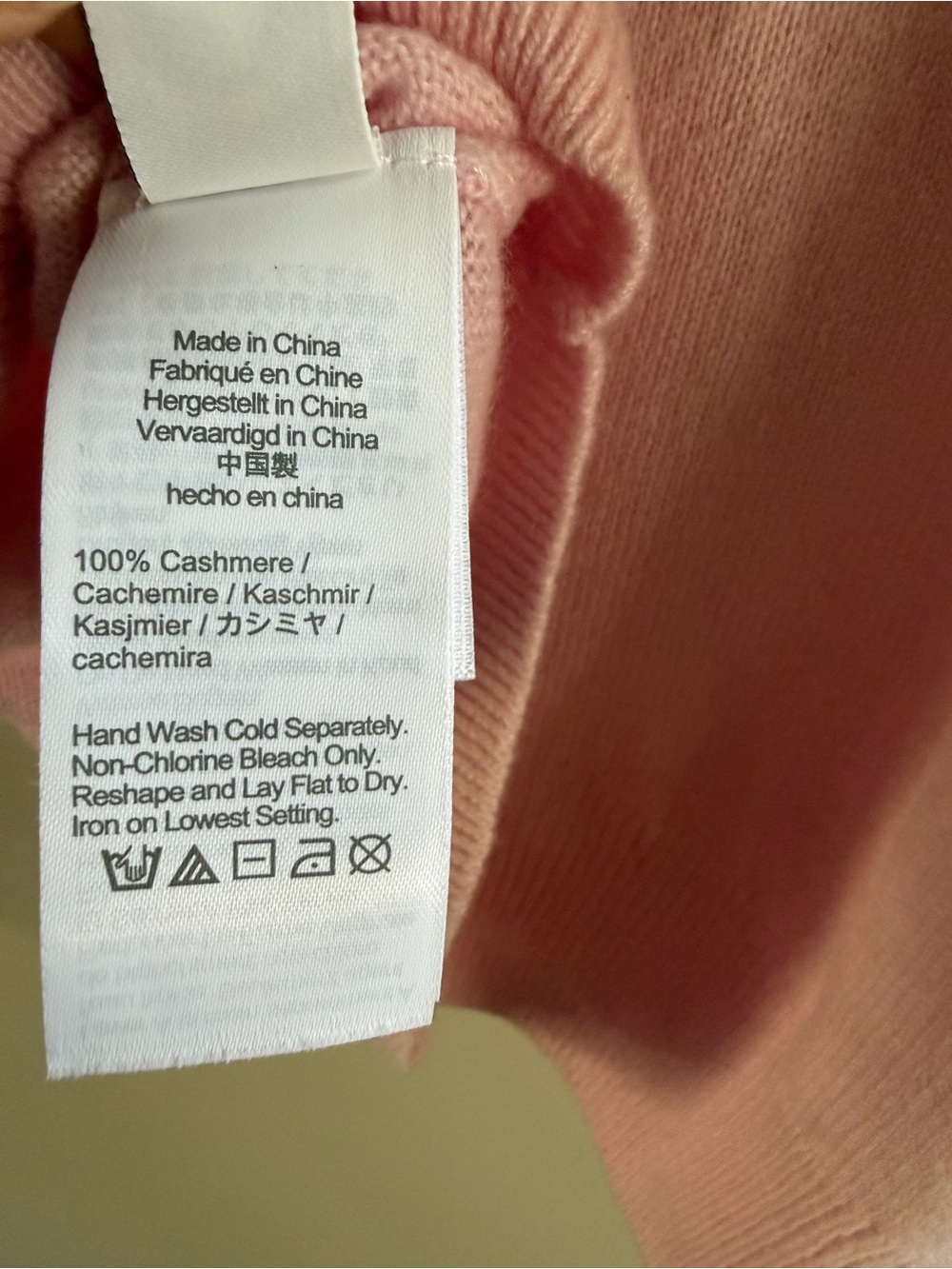 J. Crew 100% cashmere Crewneck women’s Sweater - Pink-medium - Picture 8 of 10